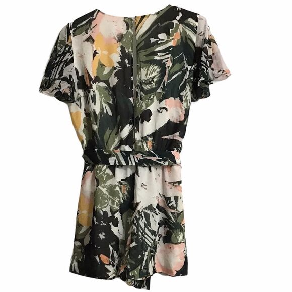 Club Monaco Ionita Open Back Romper NWT Sz 10 - Picture 3 of 10